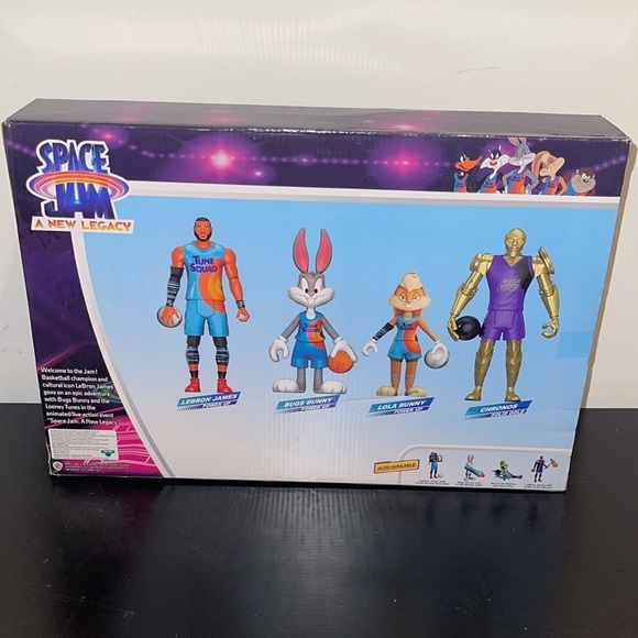 Warner Bros and Moose Toys presents : Space Jam A New Legacy Elite Toon Squad - Picture 2 of 2